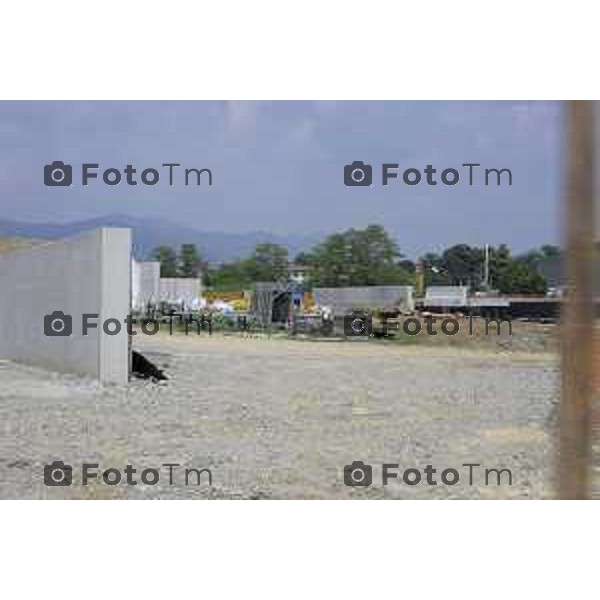 Bergamo Treno per Orio lavori cantiere zona fiera 8 giuugno 2026 cronaca Bergamo Italia Foto Tiziano Manzoni Lapresse