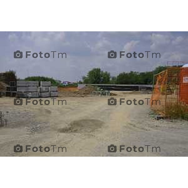 Bergamo Treno per Orio lavori cantiere zona fiera 8 giuugno 2026 cronaca Bergamo Italia Foto Tiziano Manzoni Lapresse