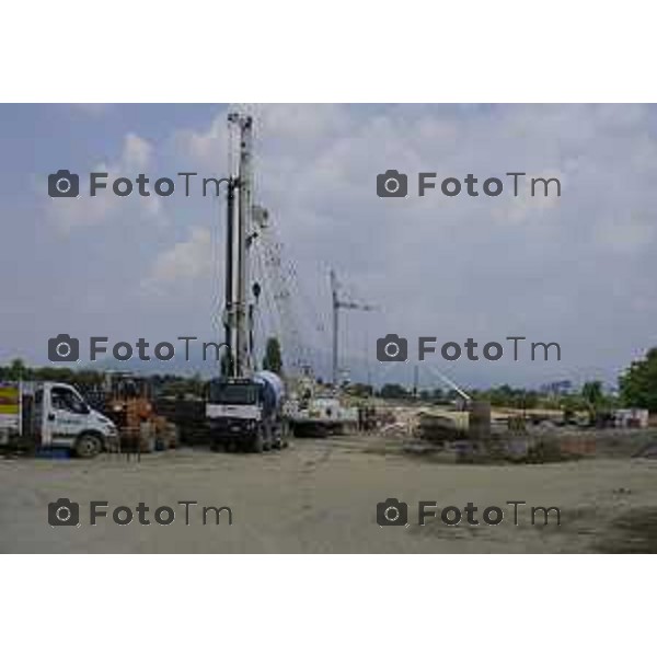 Bergamo Treno per Orio lavori cantiere zona fiera 8 giuugno 2026 cronaca Bergamo Italia Foto Tiziano Manzoni Lapresse