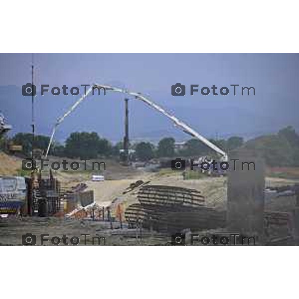 Bergamo Treno per Orio lavori cantiere zona fiera 8 giuugno 2026 cronaca Bergamo Italia Foto Tiziano Manzoni Lapresse