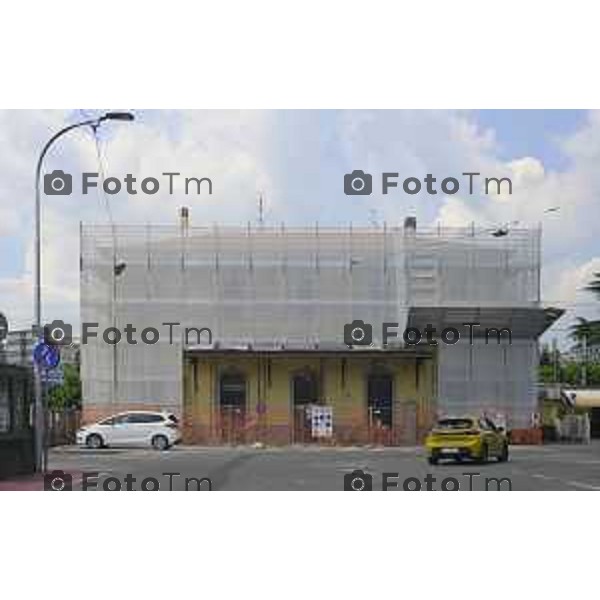 Ponte San Pietro BG lavori raddoppio ferroviario e stazione 8 giugno 2026 cronaca Bergamo Italia Foto Tiziano Manzoni Lapresse