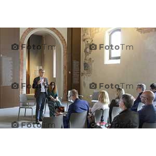 Bergamo oltre il Museo presentazione eventi museo bernareggi Giuseppe Giovanelli 10 giugno 2026 cronaca Bergamo Italia Foto Tiziano Manzoni Lapresse