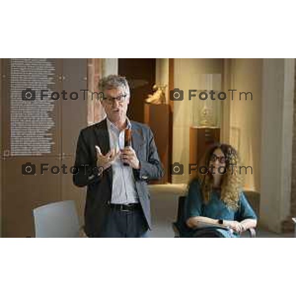 Bergamo oltre il Museo presentazione eventi museo bernareggi Giuseppe Giovanelli 10 giugno 2026 cronaca Bergamo Italia Foto Tiziano Manzoni Lapresse