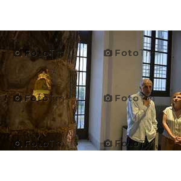 Bergamo mostra Ferrario Freres La corteccia dell\'Albero 11 giugno 2026 cronaca Bergamo Italia Foto Tiziano Manzoni Lapresse