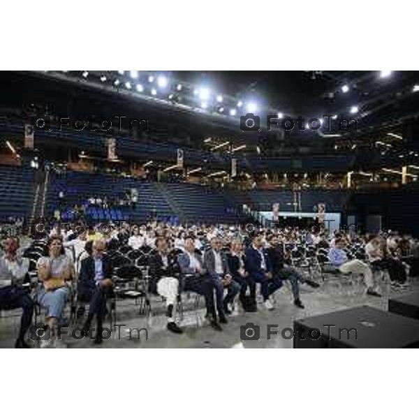 Bergamo ChorusLife Arena di Bergamo, al Convegno e Cerimonia di consegna dei Diplomi e delle Lauree di JAC, che celebrerà 533 giovani talenti pronti a entrare nel mondo del lavoro. 13 giugno o 2026 cronaca Bergamo Italia Foto Tiziano Manzoni Lapresse