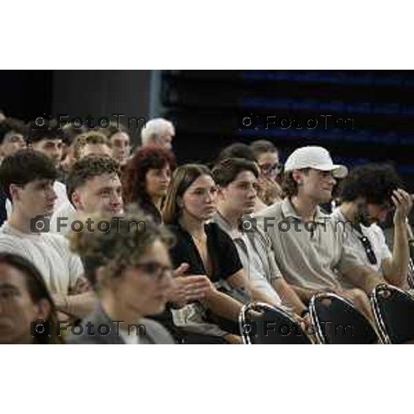 Bergamo ChorusLife Arena di Bergamo, al Convegno e Cerimonia di consegna dei Diplomi e delle Lauree di JAC, che celebrerà 533 giovani talenti pronti a entrare nel mondo del lavoro. 13 giugno o 2026 cronaca Bergamo Italia Foto Tiziano Manzoni Lapresse