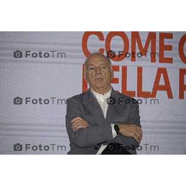 Bergamo Franco Acerbis, Fondatore Acerbis S.p.A.; al ChorusLife Arena di Bergamo, al Convegno e Cerimonia di consegna dei Diplomi e delle Lauree di JAC, che celebrerà 533 giovani talenti pronti a entrare nel mondo del lavoro. 13 giugno o 2026 cronaca Bergamo Italia Foto Tiziano Manzoni Lapresse