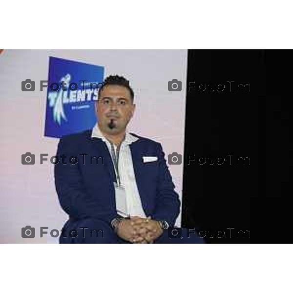 Bergamo Fabio Sassoli, CEO Neocodex.ChorusLife Arena di Bergamo, al Convegno e Cerimonia di consegna dei Diplomi e delle Lauree di JAC, che celebrerà 533 giovani talenti pronti a entrare nel mondo del lavoro. 13 giugno o 2026 cronaca Bergamo Italia Foto Tiziano Manzoni Lapresse