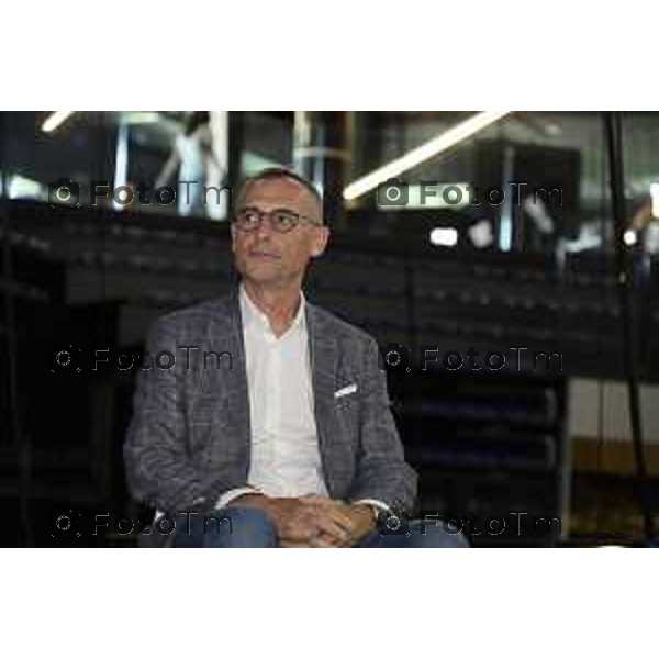 Bergamo Danilo Dadda, Presidente Vanoncini S.p.A.; ChorusLife Arena di Bergamo, al Convegno e Cerimonia di consegna dei Diplomi e delle Lauree di JAC, che celebrerà 533 giovani talenti pronti a entrare nel mondo del lavoro. 13 giugno o 2026 cronaca Bergamo Italia Foto Tiziano Manzoni Lapresse