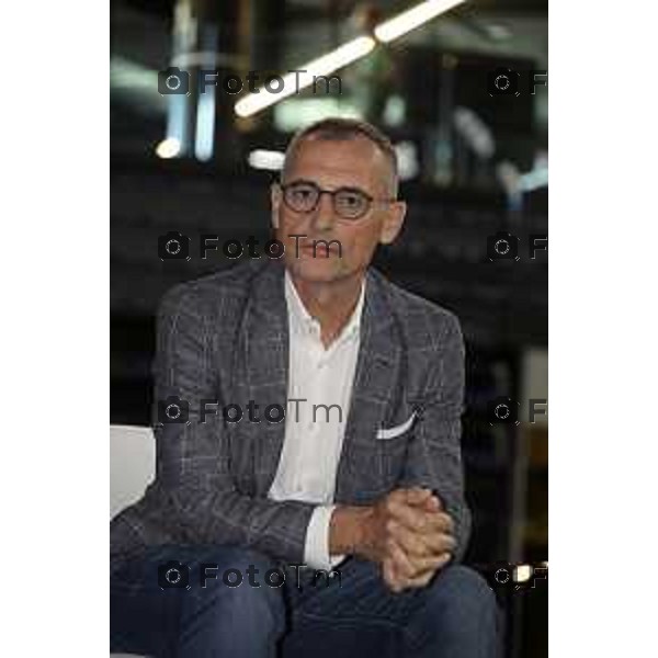 Bergamo Danilo Dadda, Presidente Vanoncini S.p.A.; ChorusLife Arena di Bergamo, al Convegno e Cerimonia di consegna dei Diplomi e delle Lauree di JAC, che celebrerà 533 giovani talenti pronti a entrare nel mondo del lavoro. 13 giugno o 2026 cronaca Bergamo Italia Foto Tiziano Manzoni Lapresse