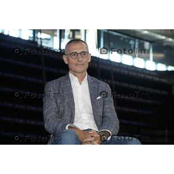 Bergamo Danilo Dadda, Presidente Vanoncini S.p.A.; ChorusLife Arena di Bergamo, al Convegno e Cerimonia di consegna dei Diplomi e delle Lauree di JAC, che celebrerà 533 giovani talenti pronti a entrare nel mondo del lavoro. 13 giugno o 2026 cronaca Bergamo Italia Foto Tiziano Manzoni Lapresse