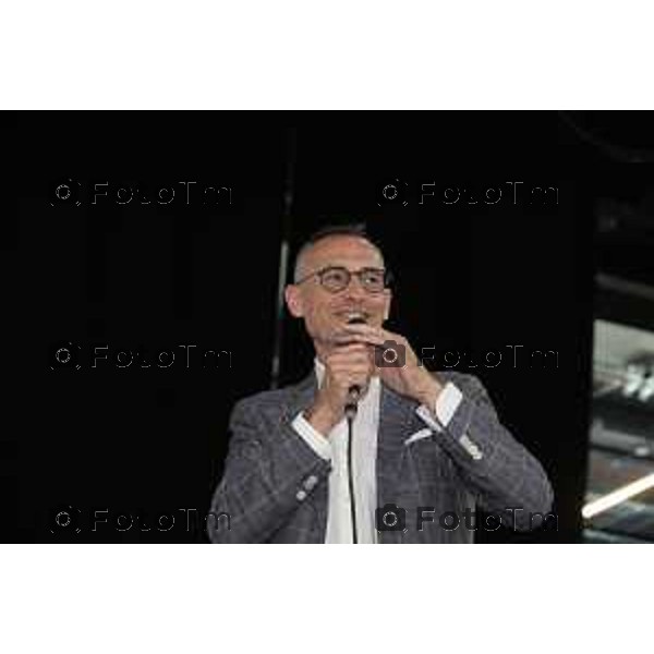 Bergamo Danilo Dadda, Presidente Vanoncini S.p.A.; ChorusLife Arena di Bergamo, al Convegno e Cerimonia di consegna dei Diplomi e delle Lauree di JAC, che celebrerà 533 giovani talenti pronti a entrare nel mondo del lavoro. 13 giugno o 2026 cronaca Bergamo Italia Foto Tiziano Manzoni Lapresse