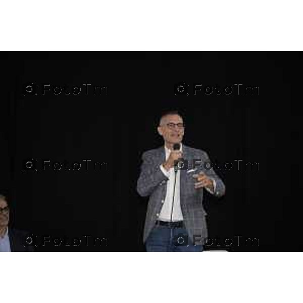 Bergamo Danilo Dadda, Presidente Vanoncini S.p.A.; ChorusLife Arena di Bergamo, al Convegno e Cerimonia di consegna dei Diplomi e delle Lauree di JAC, che celebrerà 533 giovani talenti pronti a entrare nel mondo del lavoro. 13 giugno o 2026 cronaca Bergamo Italia Foto Tiziano Manzoni Lapresse