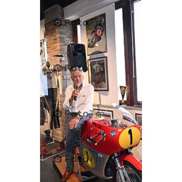 Bergamo Nuovo museo di Giacomo Agostini 16 giugno 2026 Montello Italia foto Tiziano Manzoni Lapresse