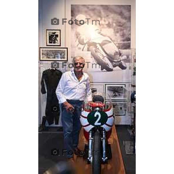 Bergamo Nuovo museo di Giacomo Agostini 16 giugno 2026 Montello Italia foto Tiziano Manzoni Lapresse