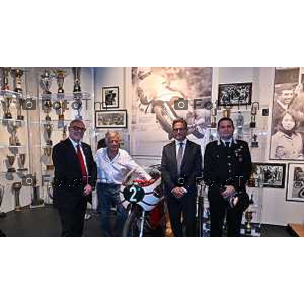 Bergamo Nuovo museo di Giacomo Agostini 16 giugno 2026 Montello Italia foto Tiziano Manzoni Lapresse