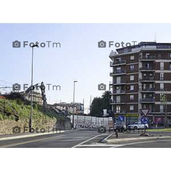 Bergamo nuova sgnaletica Bergamo via paleocopa e-BRT Bergamo-Dalmine-Verdellino ponte san bernardino 23 giugnoo 2026 cronaca Bergamo Italia Foto Tiziano Manzoni Lapresse