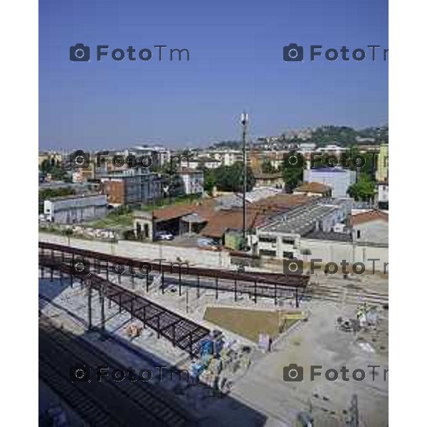 Bergamo Linea T2 Bergamo - Villa d\'Almè Tramvia della Valle Brembana Lavori fermate e vecchie stazioni 23 Giugno 2026 cronaca Bergamo Italia Foto Tiziano Manzoni Lapresse