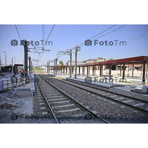 Bergamo Linea T2 Bergamo - Villa d\'Almè Tramvia della Valle Brembana Lavori fermate e vecchie stazioni 23 Giugno 2026 cronaca Bergamo Italia Foto Tiziano Manzoni Lapresse