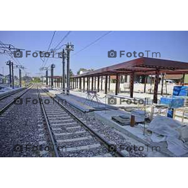 Bergamo Linea T2 Bergamo - Villa d\'Almè Tramvia della Valle Brembana Lavori fermate e vecchie stazioni 23 Giugno 2026 cronaca Bergamo Italia Foto Tiziano Manzoni Lapresse