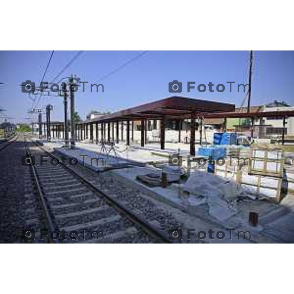 Bergamo Linea T2 Bergamo - Villa d\'Almè Tramvia della Valle Brembana Lavori fermate e vecchie stazioni 23 Giugno 2026 cronaca Bergamo Italia Foto Tiziano Manzoni Lapresse