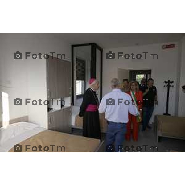 Bergamo Bergamo augurazione due nuovi dormitori femminili e maschili caritas 19-06-2026 cronaca Bergamo Italia Foto Tiziano Manzoni Lapresse