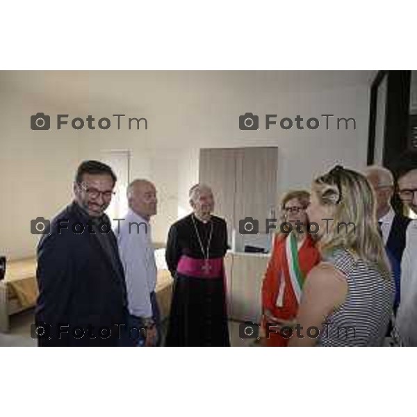 Bergamo Bergamo augurazione due nuovi dormitori femminili e maschili caritas 19-06-2026 cronaca Bergamo Italia Foto Tiziano Manzoni Lapresse