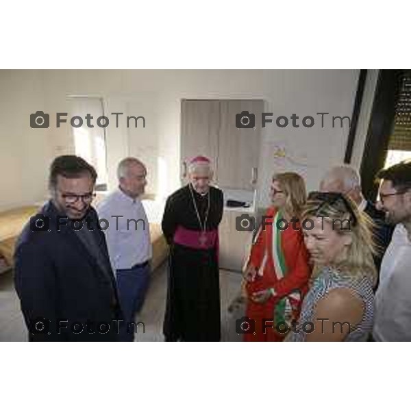 Bergamo Bergamo augurazione due nuovi dormitori femminili e maschili caritas 19-06-2026 cronaca Bergamo Italia Foto Tiziano Manzoni Lapresse
