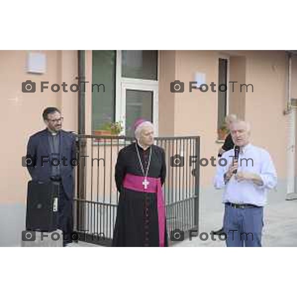Bergamo Bergamo augurazione due nuovi dormitori femminili e maschili caritas 19-06-2026 cronaca Bergamo Italia Foto Tiziano Manzoni Lapresse