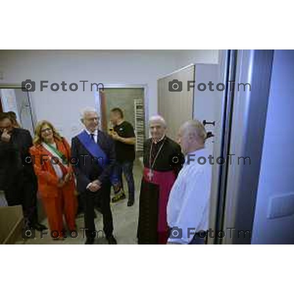 Bergamo Bergamo augurazione due nuovi dormitori femminili e maschili caritas 19-06-2026 cronaca Bergamo Italia Foto Tiziano Manzoni Lapresse