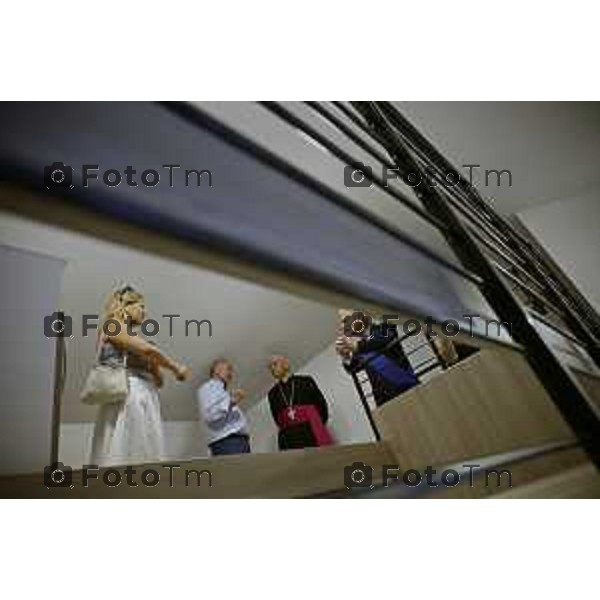 Bergamo Bergamo augurazione due nuovi dormitori femminili e maschili caritas 19-06-2026 cronaca Bergamo Italia Foto Tiziano Manzoni Lapresse