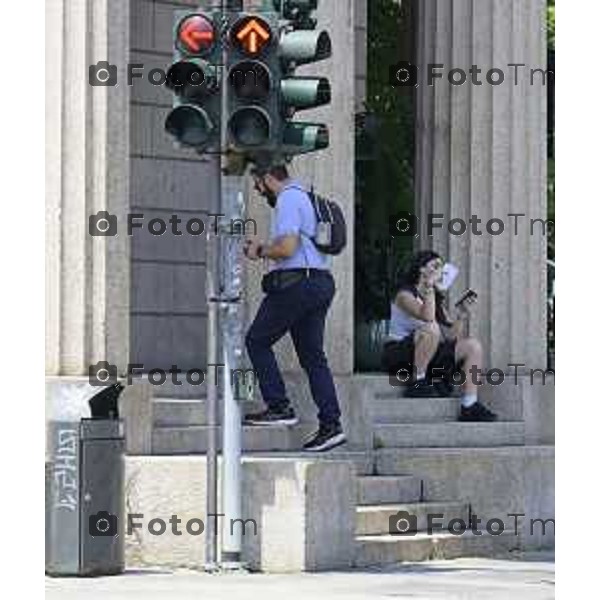 Bergamo ondata di caldo a gigno 2026 24 giugno 2026 cronaca Bergamo Italia Foto Tiziano Manzoni Lapresse