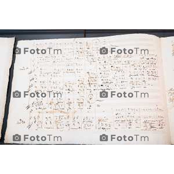 Bergamo ritrovamento testo di Gaetano Donizetti donato alla fondazione 25 -giugno 2026 cronaca Bergamo Italia Foto Tiziano Manzoni Lapresse