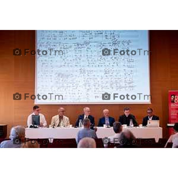 Bergamo ritrovamento testo di Gaetano Donizetti donato alla fondazione 25 -giugno 2026 cronaca Bergamo Italia Foto Tiziano Manzoni Lapresse
