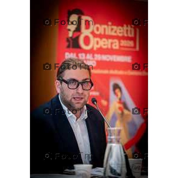 Bergamo ritrovamento testo di Gaetano Donizetti donato alla fondazione 25 -giugno 2026 cronaca Bergamo Italia Foto Tiziano Manzoni Lapresse