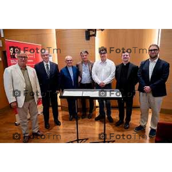 Bergamo ritrovamento testo di Gaetano Donizetti donato alla fondazione 25 -giugno 2026 cronaca Bergamo Italia Foto Tiziano Manzoni Lapresse