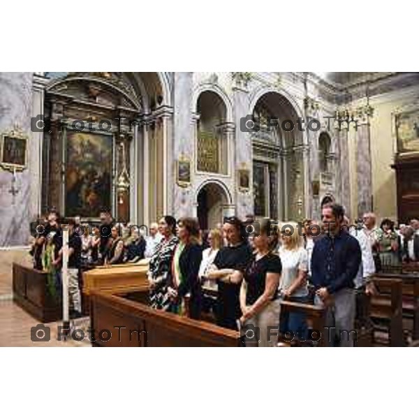 Bergamo funerale ex assessore e sportivo Gianfranco Baraldi 20-giugno 2026 cronaca Bergamo Italia Foto Tiziano Manzoni Lapresse