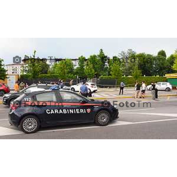 Bergamo Sparatoria Piscine di Seriate colpi d\'arma da fuoco nel tardo pomeriggio 21-giugno 2026 cronaca Bergamo Italia Foto Tiziano Manzoni Lapresse