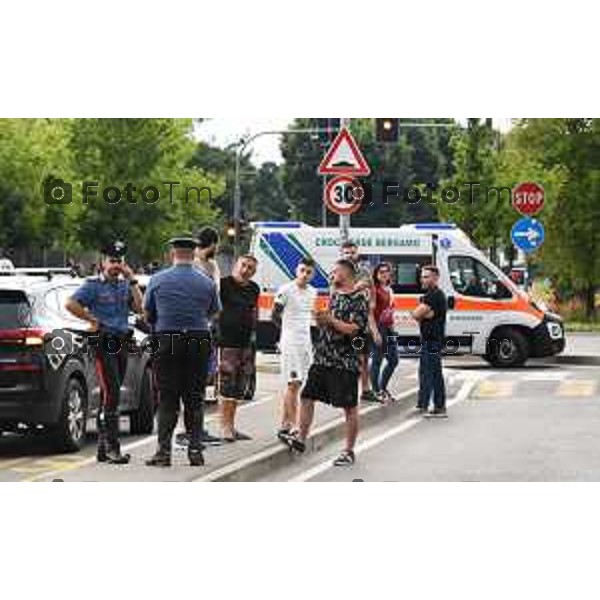 Bergamo Sparatoria Piscine di Seriate colpi d\'arma da fuoco nel tardo pomeriggio 21-giugno 2026 cronaca Bergamo Italia Foto Tiziano Manzoni Lapresse