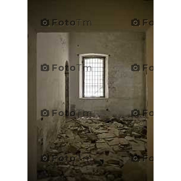 Bergamo sopralluogo al cantiere dell\'ex Caserma Montelungo. 26 giugno 2026 cronaca Bergamo Italia Foto Tiziano Manzoni Lapresse