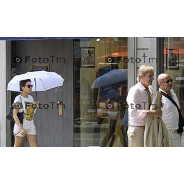 Bergamo Bergamo forte ondata di caldo a Giugno 2026 temperature di 39 gradi 26 giugno 2026 cronaca Bergamo Italia Foto Tiziano Manzoni Lapresse
