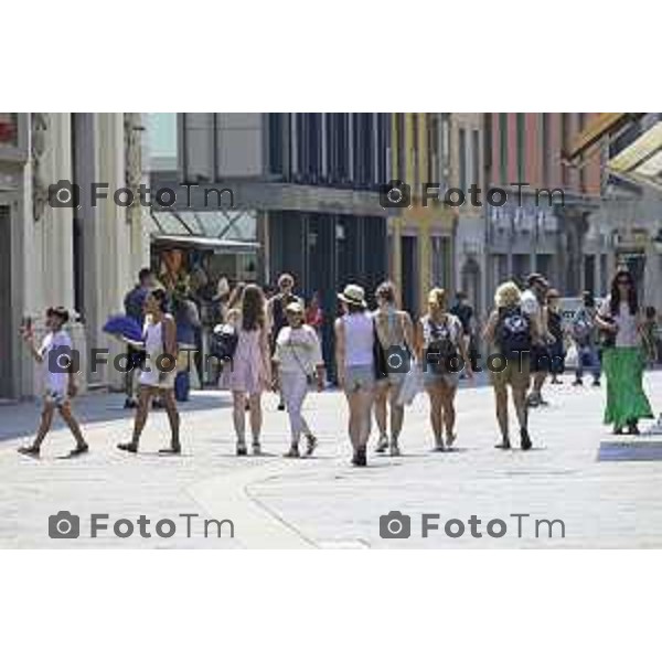 Bergamo Bergamo forte ondata di caldo a Giugno 2026 temperature di 39 gradi 26 giugno 2026 cronaca Bergamo Italia Foto Tiziano Manzoni Lapresse