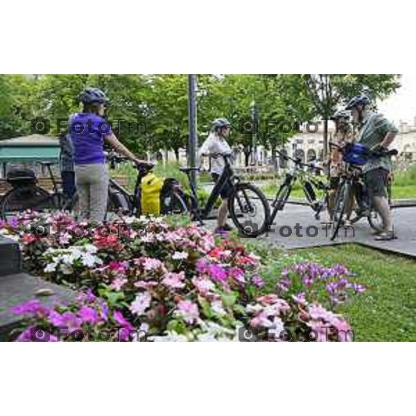 Bergamo Bergamo forte ondata di caldo a Giugno 2026 temperature di 39 gradi 26 giugno 2026 cronaca Bergamo Italia Foto Tiziano Manzoni Lapresse