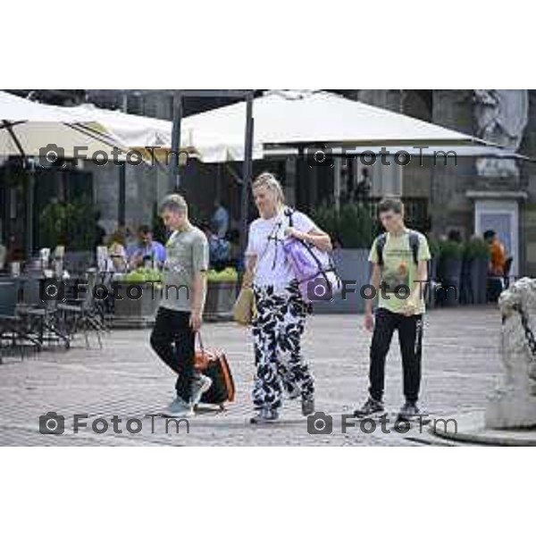 Bergamo Bergamo forte ondata di caldo a Giugno 2026 temperature di 39 gradi 26 giugno 2026 cronaca Bergamo Italia Foto Tiziano Manzoni Lapresse
