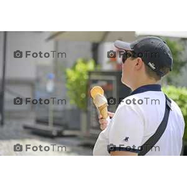 Bergamo Bergamo forte ondata di caldo a Giugno 2026 temperature di 39 gradi 26 giugno 2026 cronaca Bergamo Italia Foto Tiziano Manzoni Lapresse