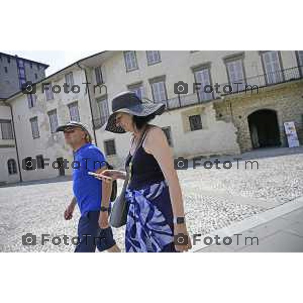 Bergamo Bergamo forte ondata di caldo a Giugno 2026 temperature di 39 gradi 26 giugno 2026 cronaca Bergamo Italia Foto Tiziano Manzoni Lapresse