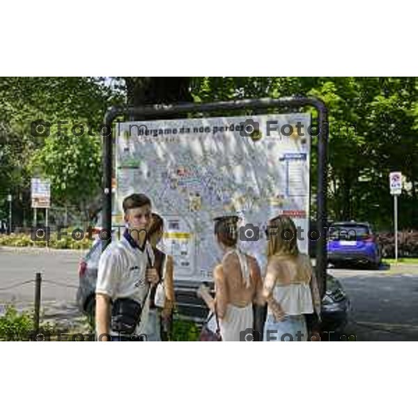 Bergamo Bergamo forte ondata di caldo a Giugno 2026 temperature di 39 gradi 26 giugno 2026 cronaca Bergamo Italia Foto Tiziano Manzoni Lapresse