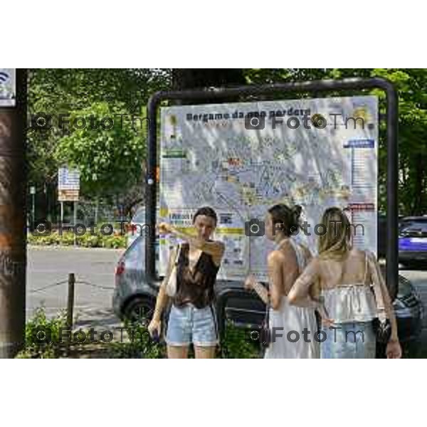 Bergamo Bergamo forte ondata di caldo a Giugno 2026 temperature di 39 gradi 26 giugno 2026 cronaca Bergamo Italia Foto Tiziano Manzoni Lapresse