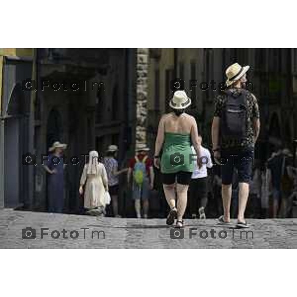 Bergamo Bergamo forte ondata di caldo a Giugno 2026 temperature di 39 gradi 26 giugno 2026 cronaca Bergamo Italia Foto Tiziano Manzoni Lapresse
