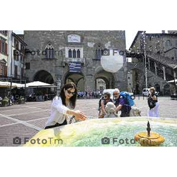 Bergamo Bergamo forte ondata di caldo a Giugno 2026 temperature di 39 gradi 26 giugno 2026 cronaca Bergamo Italia Foto Tiziano Manzoni Lapresse